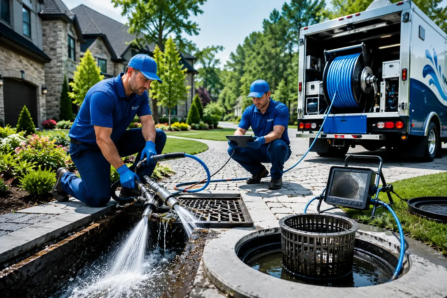 Local outdoor drain cleaning professionals in Bridgeport, PA